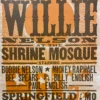 Willie Nelson - 2010 Hatch Show Print 2/20 Poster Springfield, Missouri
