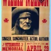 Willie Nelson - 2006 Hatch Show Print 4/29 Poster Peterborough, Ontario