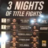UFC 200 Poster Lesnar Vs. Hunt, Aldo, Edgar, Jones, Tate, Nunes Cormier