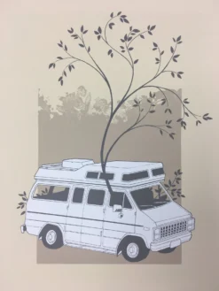 Van (Chicago Series) - 2013 Justin Santora Poster Art Print