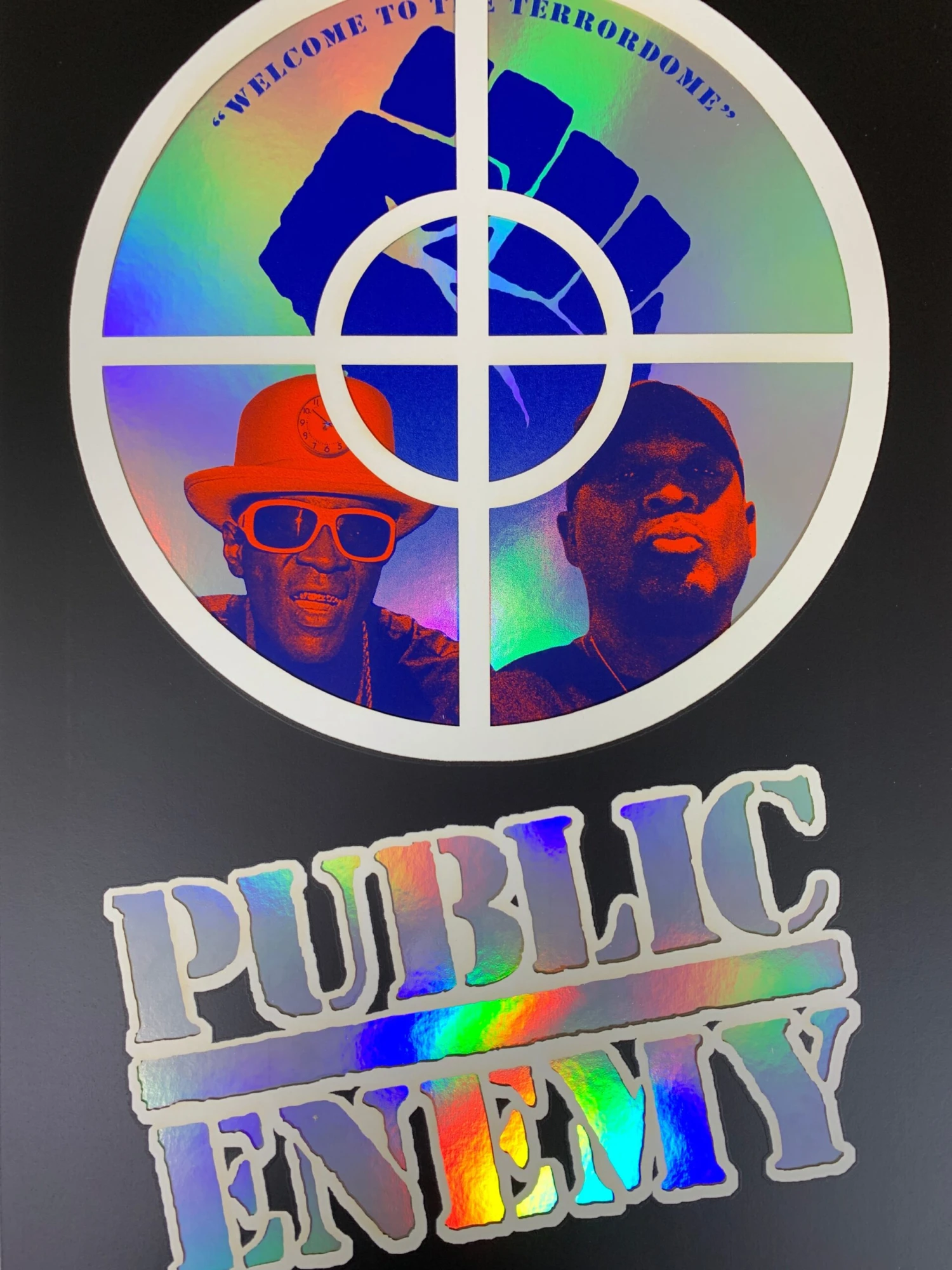 Public Enemy Variant - 2020 Emek Poster Foil NO Date The Terrordome GID 1 Public Enemy Variant - 2020 Emek Poster Foil NO Date The Terrordome GID