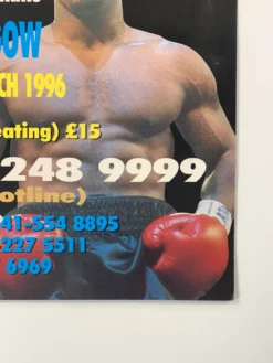 Boxing - 1996 Poster Frank Bruno Vs. Mike Tyson Las Vegas, NV MGM -Art Poster Store image 14471dc7 bbbb 408f 8958 01f1c542bf14