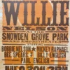 Willie Nelson - 2011 Hatch Show Print 6/9 Poster Southaven, Mississippi