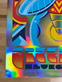 Greensky Bluegrass - 2022 Mike Tallman Poster Denver, CO FOIL -Art Poster Store image 15964dd4 8b3a 46f6 81ed a13247718aa9
