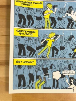 The Black Keys - 2022 Johnny Sampson Poster Cuyahoga Falls, OH -Art Poster Store image 1921386a a3b5 4bc6 a141 7e273610e367