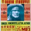 Willie Nelson - 2008 Hatch Show Print 5/15 Poster Antwerp, Belgium