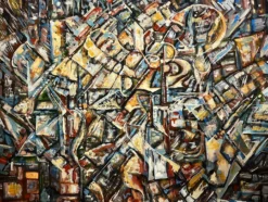 Cross Section - 2022 David Welker Poster, Art Print (Large)