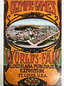 Canon Olympic Commemorative Series 1984 - Poster 1904 St. Louis, MO