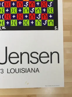 Alfred Jensen - 1973 Art Print Poster Original Vintage -Art Poster Store image 1b31dd2d 4143 4fde baa9 c749f22ef111