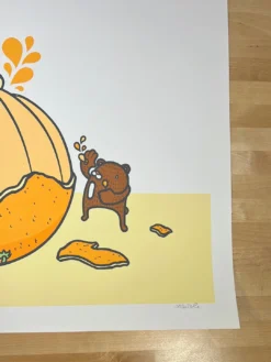 Untitled (orange) - 2007 Mike Budai Poster Art Print -Art Poster Store image 1bd9833e b036 4bad a986 0edc33d1f2ea