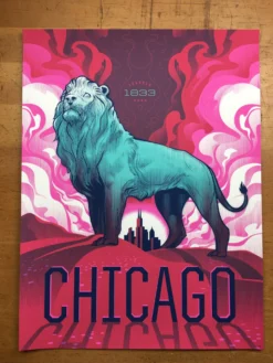 Chicago Bronze Lion - Delicious Design League Poster Art Print -Art Poster Store image 1cd70b31 785d 4a1c 8e53 2225209a7b46 scaled
