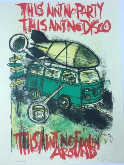 Life During Wartime - 2012 Dan Grzeca Poster Art Print