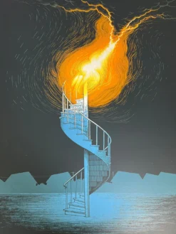 Umphrey's McGee Art - 2016 Justin Santora Poster Staircase