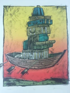 Lifeboat - 2012 Dan Grzeca Poster Art Print 97/100