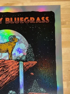 Greensky Bluegrass - 2021 Logan Schmitt Poster Morrison, CO Red Rocks FOIL -Art Poster Store image 222e5308 35be 494b b9f5 8d16b76a8cb9