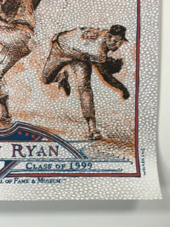 Nolan Ryan - 2015 David Welker Poster FugScreens Studios Variant -Art Poster Store image 225b5497 8793 4d35 892b 818800c31dba