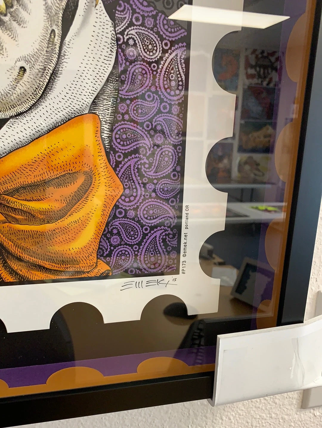 Primus - 2015 EMEK Poster Morrison, CO Red Rocks Custom FRAMED 5 Primus - 2015 EMEK Poster Morrison, CO Red Rocks Custom FRAMED - Image 5