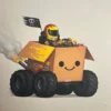 Boxo III (Monster Truck) - 2022 Mike Mitchell Poster Art Print