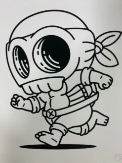 Skully III - 2020 Mike Mitchell Poster Blank Variant Print