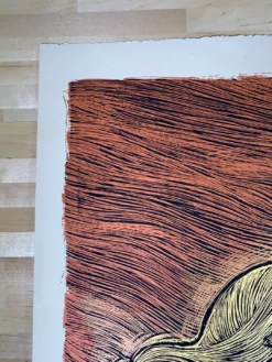 Ash - 2009 Dan Grzeca Poster Art Print Copper/Gold Variant -Art Poster Store image 26e280db 5368 40e8 87c8 d274dd946036