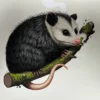 Virginia Opossum - 2018 Mike Mitchell Poster Art Print Variant