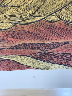 Ash - 2009 Dan Grzeca Poster Art Print Copper/Gold Variant -Art Poster Store image 29e5488f 621d 4dcd 9a71 76a42547efb5