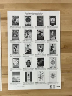 Canon Olympic Commemorative Series 1984 - Poster 1976 Canada -Art Poster Store image 2b687016 2913 4c90 8ddd 2b8eaadff80a