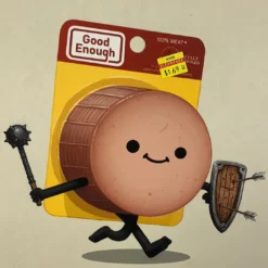 Food Dudes Mace & Shield - 2020 Mike Mitchell Poster Art Print 1st