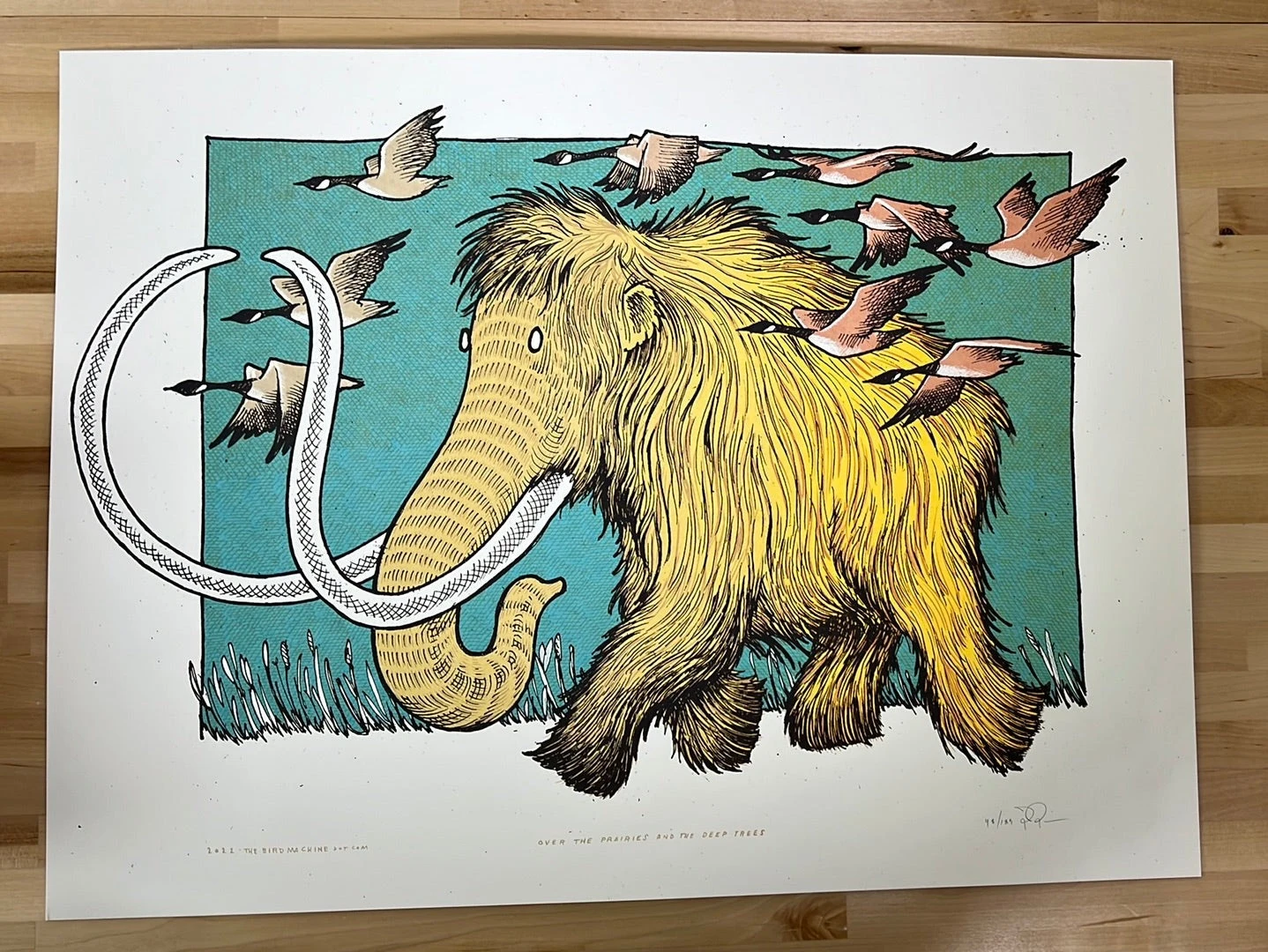 Over The Prairies And The Deep Trees - 2022 Jay Ryan Poster Art Print 2 Over The Prairies And The Deep Trees - 2022 Jay Ryan Poster Art Print - Image 2