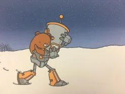 Best Friends - 2008 Mike Budai Poster Art Print