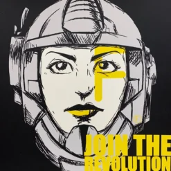 Join The Revolution - 2018 Poster Zissou Tassef Elenkoff Chicago, IL