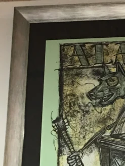 Alabama Shakes - 2012 Dan Grzeca Poster Chicago, IL Riviera Theatre FRAMED -Art Poster Store image 3a18735c 487a 4413 b872 2d6a4689e4ad