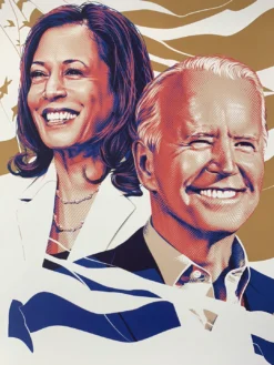 Inaugural Poster - 2021 Tracie Ching Joe Biden Kamala Harris Inauguration OFFICIAL