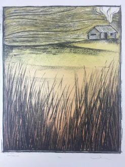 Jean's Place - 2013 Dan Grzeca Poster Art Print