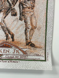 Cal Ripken - 2015 David Welker Poster FugScreens Studios Variant -Art Poster Store image 3aa2967e 9c4f 4b25 8328 b09e95546610