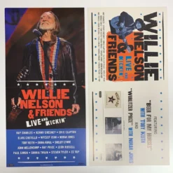 Willie Nelson - 2003 Original Vinyl Poster Insert 24x12 Record Art -Art Poster Store image 3b211b6c cc20 4d94 b01d cacc916febbc