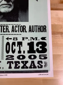 Willie Nelson - 2005 Franks Brothers Poster Smithville, Texas -Art Poster Store image 3c567362 2d1c 4228 94cc b4b2f4502ba5 scaled