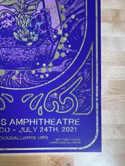 STS9 - 2021 Jax Poster FOIL Red Rocks Morrison, CO 7/24 -Art Poster Store image 41843e51 3fea 406a b628 6fefb97e8d74