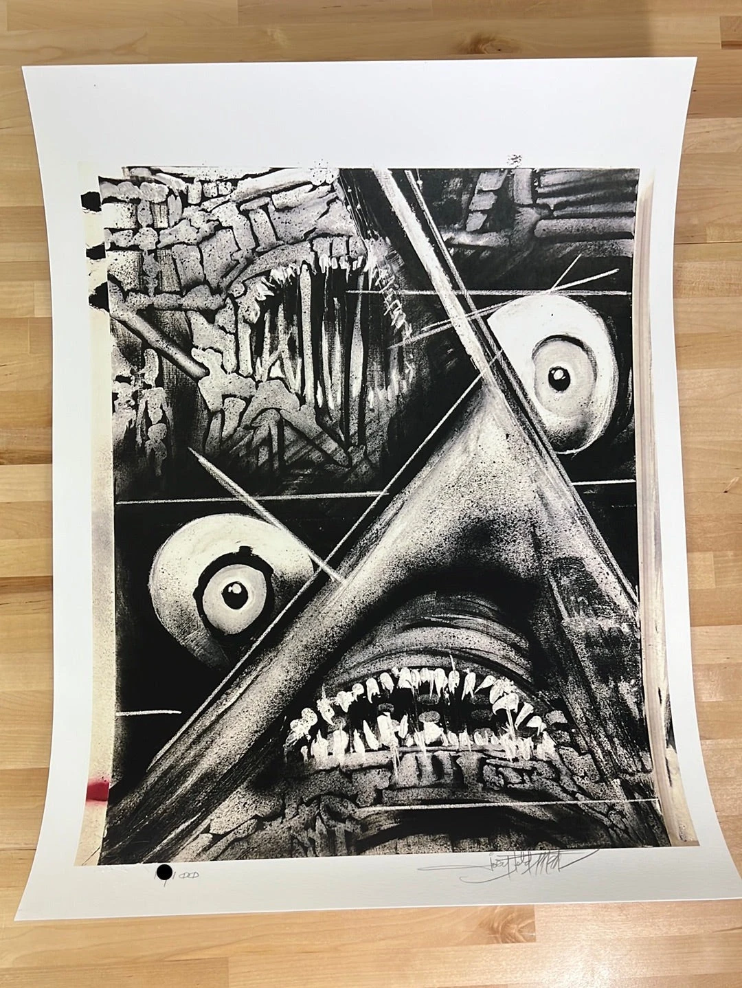 Gonna Need A Bigger Canvas - 2021 Joey Feldman Poster Jaws Themed Art Print 2 Gonna Need A Bigger Canvas - 2021 Joey Feldman Poster Jaws Themed Art Print - Image 2