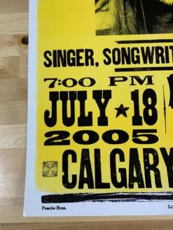 Willie Nelson - 2005 Franks Brothers Poster Calgary, Alberta -Art Poster Store image 43729d79 3079 4bde 8a88 76f3b7ad0831 scaled