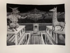 Freda And The Hidden City - 2021 David Welker Poster, Art Print