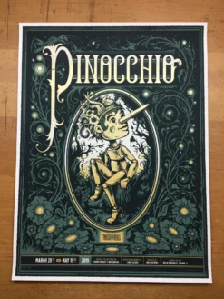 Pinocchio - 2019 Delicious Design League Poster Chicago, IL The House Theatre Of -Art Poster Store image 49f32c65 d44b 41a6 8d00 f53a3cea8c93 scaled