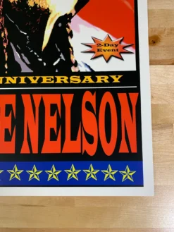 Willie Nelson - 2003 Poster Spicewood, Texas Two River Canyon -Art Poster Store image 4b98e35b ee90 4935 8310 8666ed2953de scaled