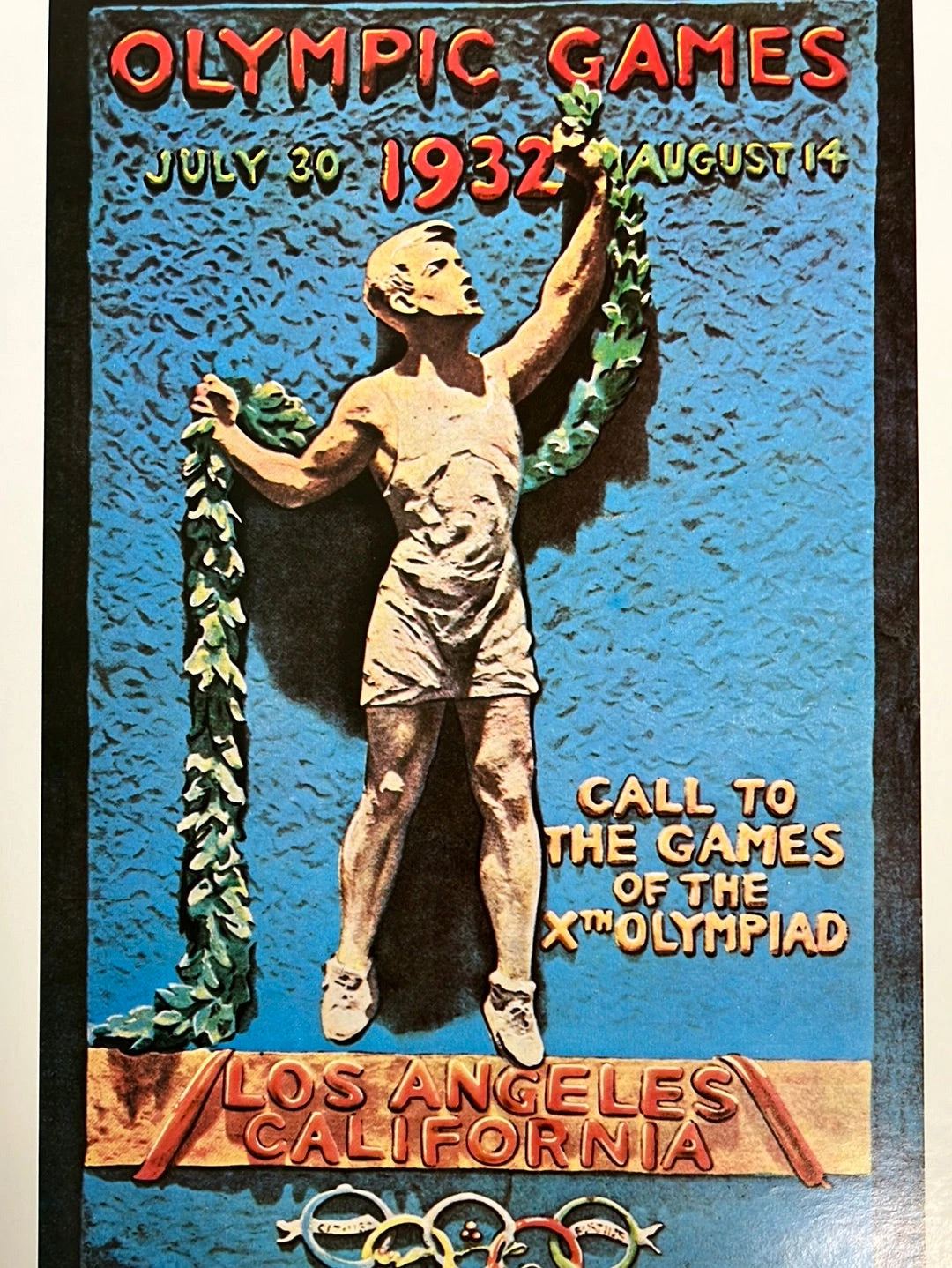 Canon Olympic Commemorative Series 1984 - Poster 1932 Los Angeles, CA 1 Canon Olympic Commemorative Series 1984 - Poster 1932 Los Angeles, CA