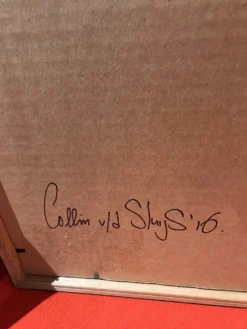 Untitled 15 - 2016 Collin Van Der Sluijs Original Painting FRAMED Signed -Art Poster Store image 4d4c1eb7 11a0 4197 91ca 5355ab4cdd14 scaled