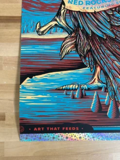 Greensky Bluegrass - 2022 Half Hazard Poster K FOIL Red Rocks Morrison, CO -Art Poster Store image 4dd657fb def5 4603 b754 2aa7264aa9a9