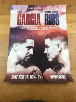 Boxing - 2018 Poster Garcia Vs Rios Benavidez Vs Gavril II -Art Poster Store image 4f7a8a00 f682 4980 95a6 a184275fd35a scaled