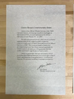 Canon Olympic Commemorative Series 1984 - Poster 1908 London, England -Art Poster Store image 506effc2 335f 46d2 bee2 d3c507830eea