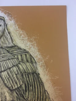 Reconstructed Barn Owl - 2013 Dan Grzeca Poster Art Print Burnt Orange -Art Poster Store image 51c1c4e0 de27 4858 8f68 ae41ebb31f60 scaled