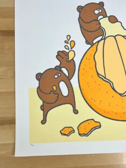 Untitled (orange) - 2007 Mike Budai Poster Art Print -Art Poster Store image 523d040d f27a 4b89 a2d3 f20ef9e98bf6